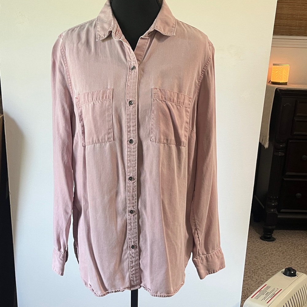 Old Navy Pink Button Down Shirt